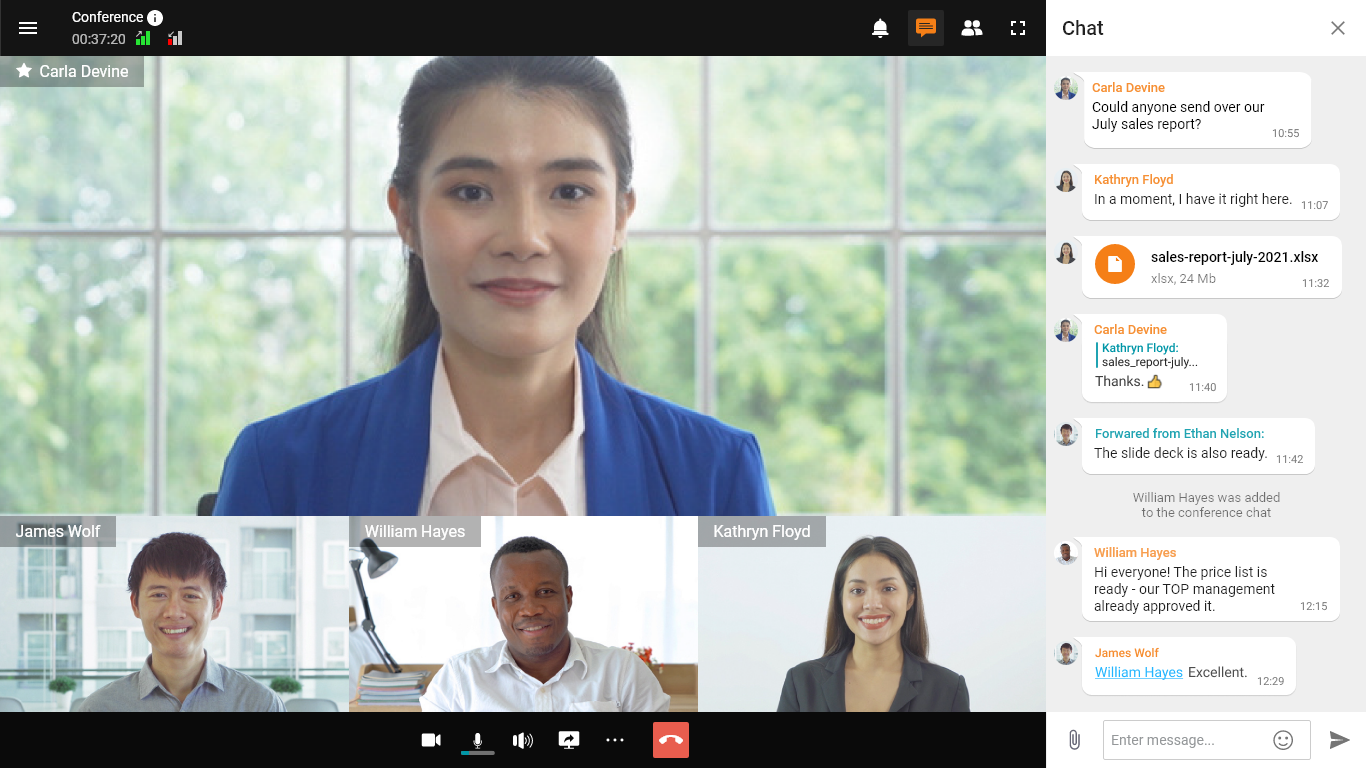 Multipoint Video Calls